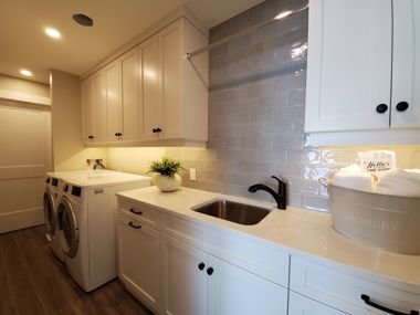 Home Staging - Larsen Laundry Room Okotoks & Calgary